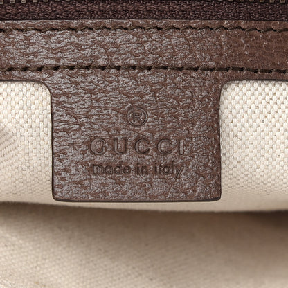 Gucci GG Supreme Monogram Web Small Ophidia Half Moon Hobo Brown 6 of 9