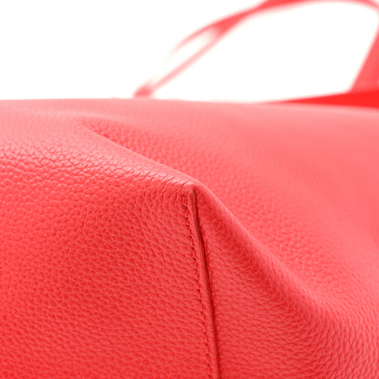Alexander McQueen Grained Calfskin Skull Open Shopper Tote Red 11 of 11