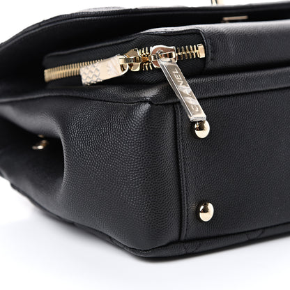 Chanel Caviar Quilted Medium Business Affinity Flap Black 8 of 10