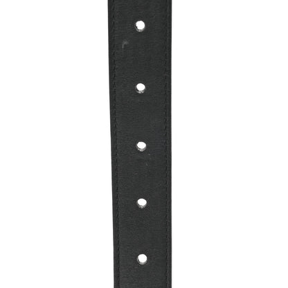 Gucci Moon Calfskin Torchon Double G 25mm Belt 85 34 Black 5 of 6