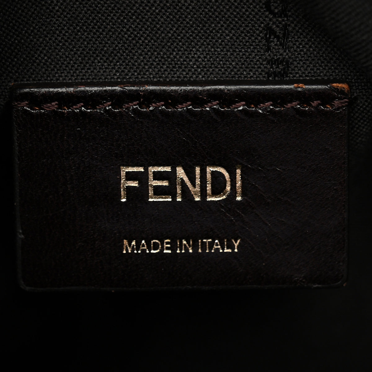 Fendi Zucca Vitello Elite Small Boston Tobacco Viola Cassis 6 of 11