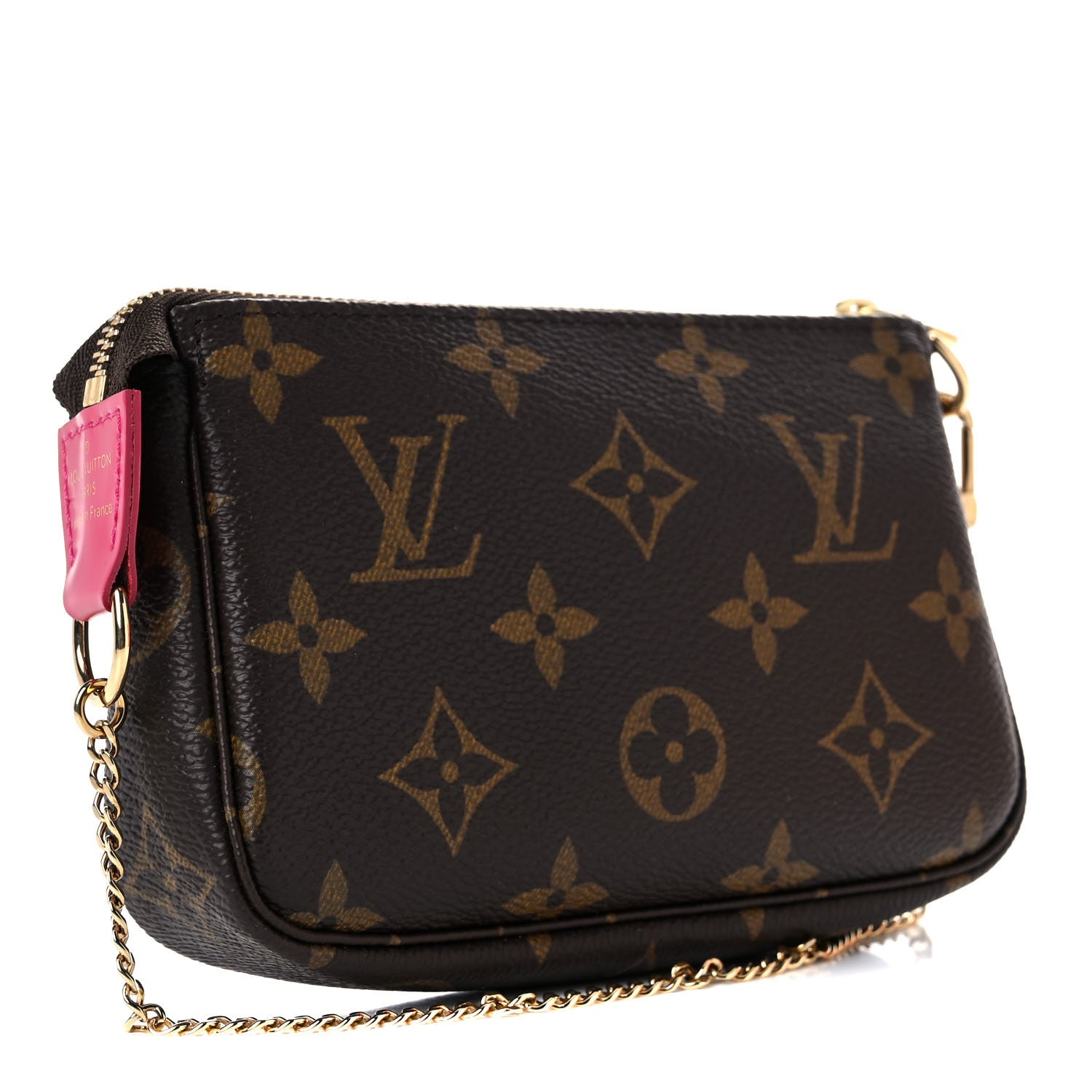 Louis Vuitton Monogram 2020 Christmas Animation Roller Coaster Mini Pochette Accessories Pivoine 3 of 10