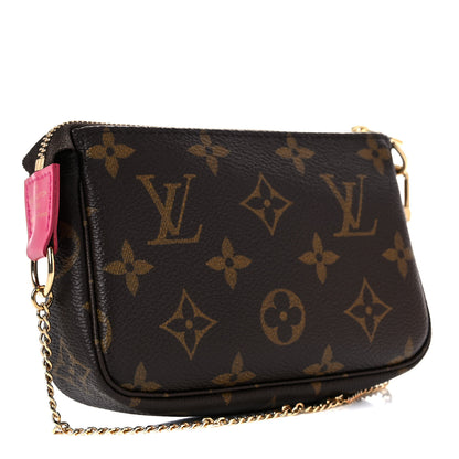 Louis Vuitton Monogram 2020 Christmas Animation Roller Coaster Mini Pochette Accessories Pivoine 3 of 10