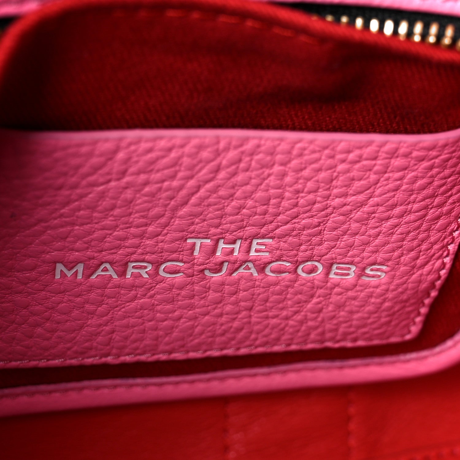 Marc Jacobs Grained Calfskin Small The Tote Bag Morning Glory