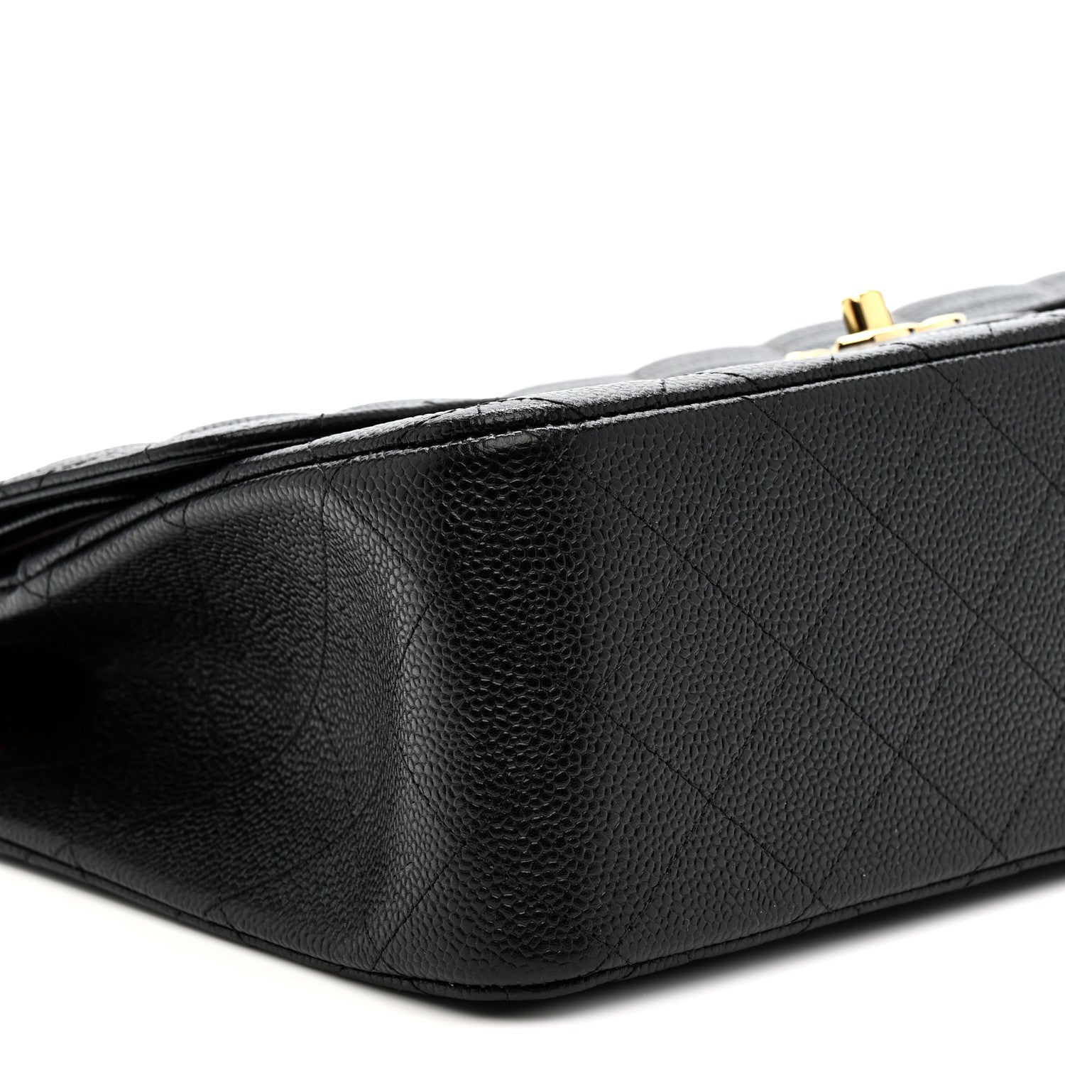 Chanel Caviar Quilted Jumbo Double Flap Black 9 of 11