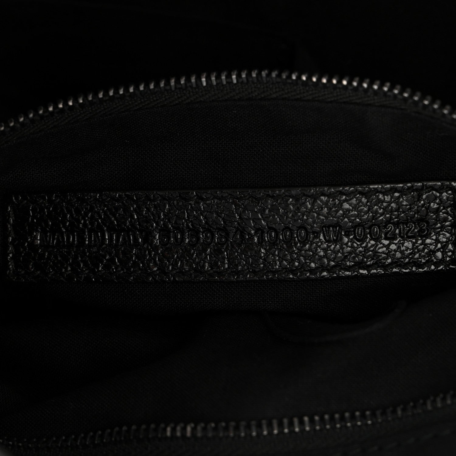 Balenciaga Shiny Grained Goatskin Black Metallic Edge City Black 8 of 11