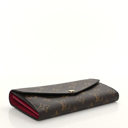 Louis Vuitton Monogram Sarah Wallet NM Fuchsia 4 of 7
