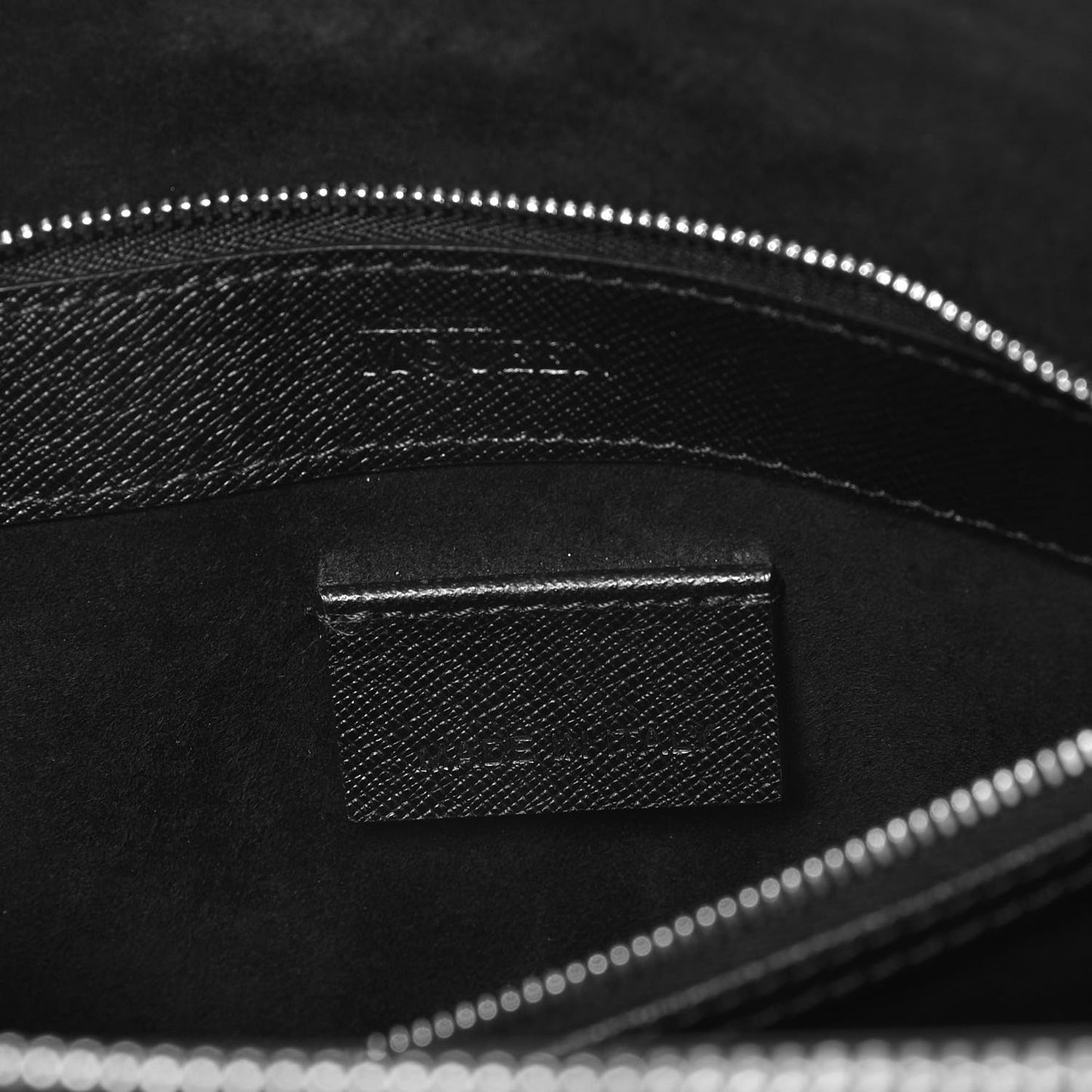 Saffiano Heroine Open Tote Black