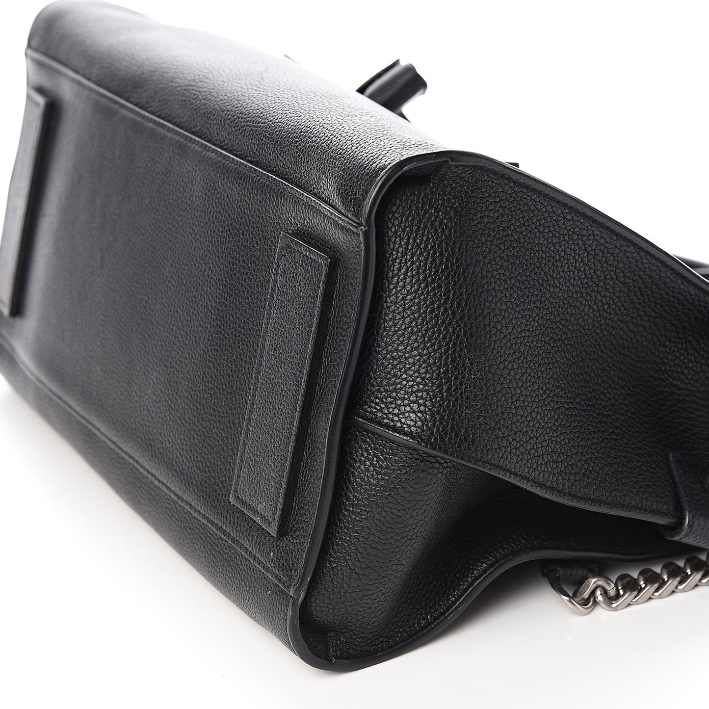Grained Calfskin Small Supple Sac De Jour Duffle Black
