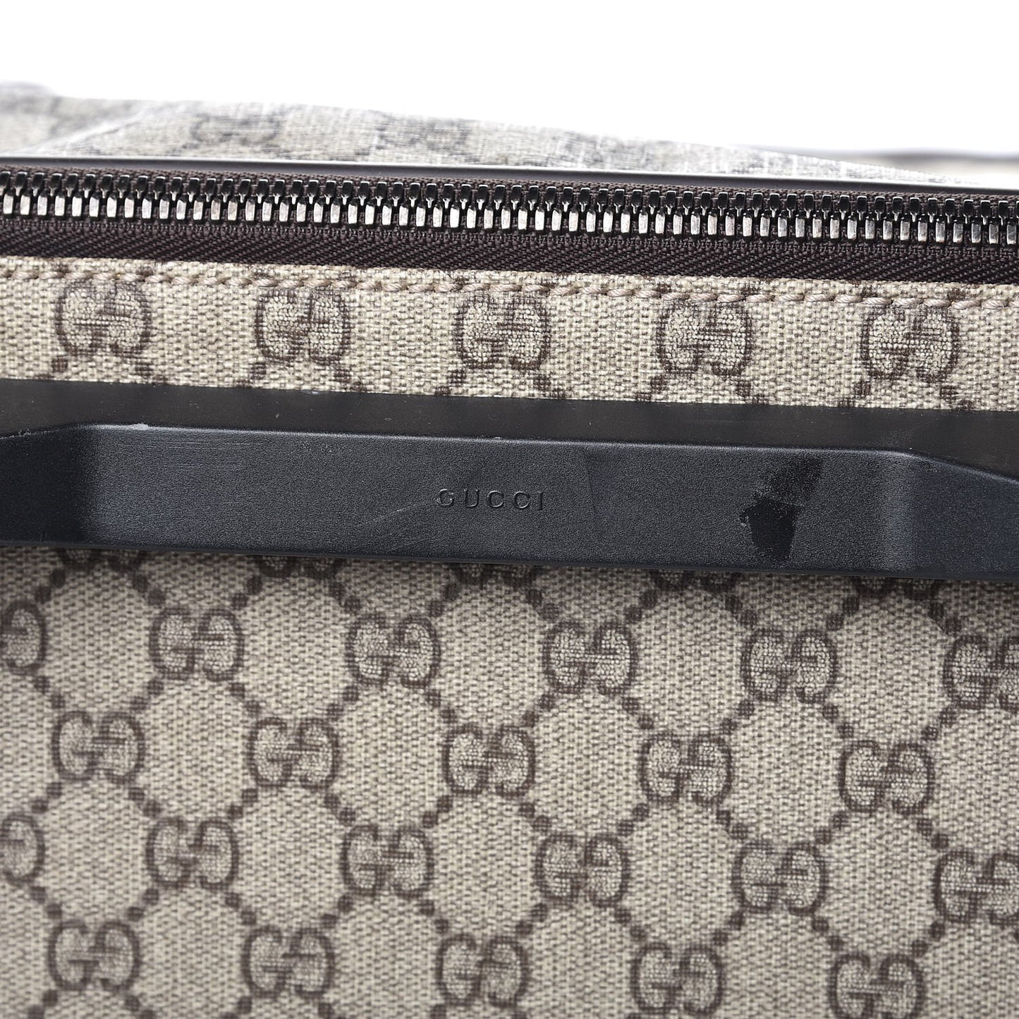 GG Plus Monogram Large Web Trolley Brown