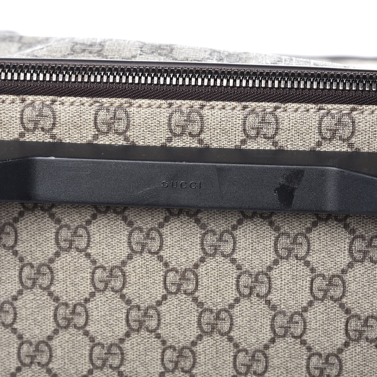 Gucci GG Plus Monogram Large Web Trolley Brown 16 of 26