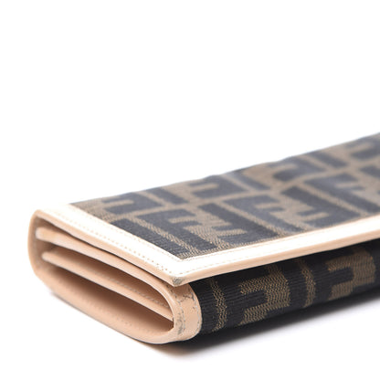 Fendi Zucca Long Chef Wallet Tobacco 9 of 11