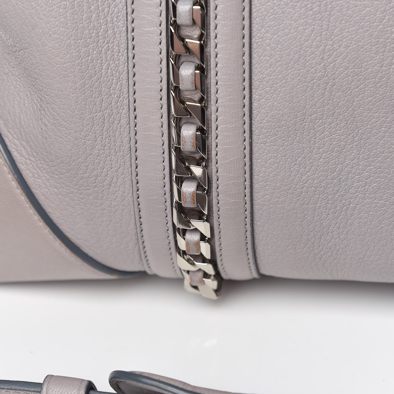 Givenchy Sugar Goatskin Medium Chain Animation Lucrezia Grey 10 of 21