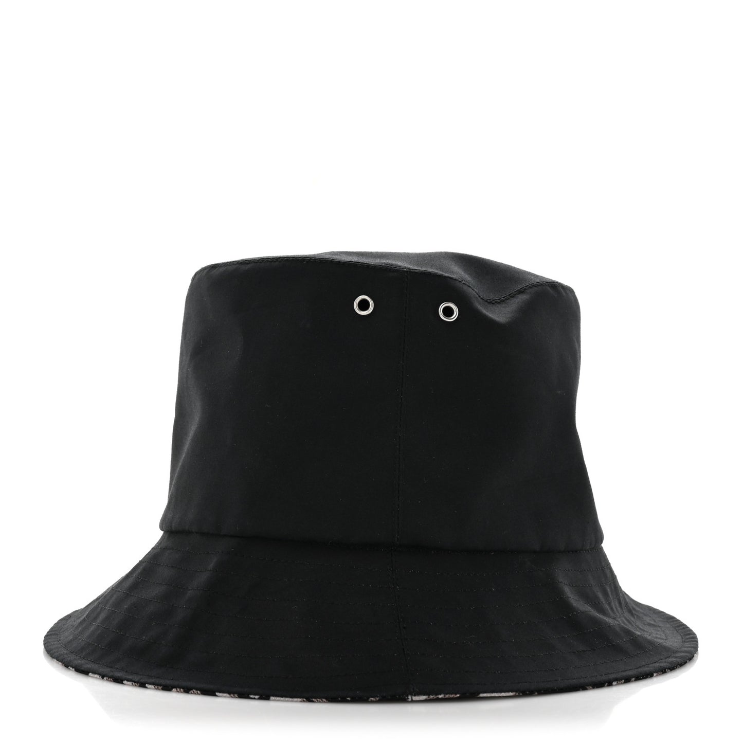 Oblique Reversible Teddy-D Brim Bucket Hat 58 Black