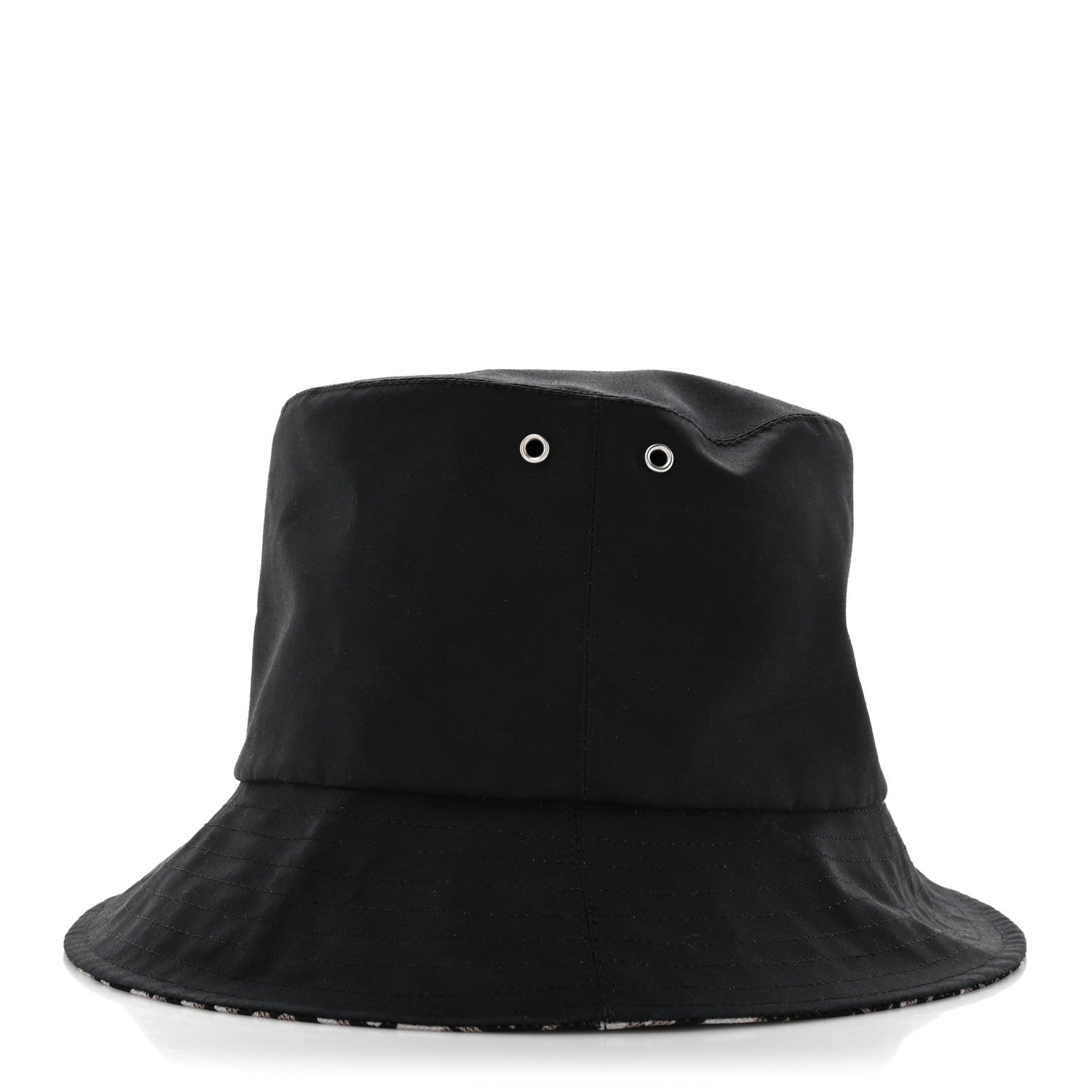 Christian Dior Oblique Reversible Teddy-D Brim Bucket Hat 58 Black 7 of 13
