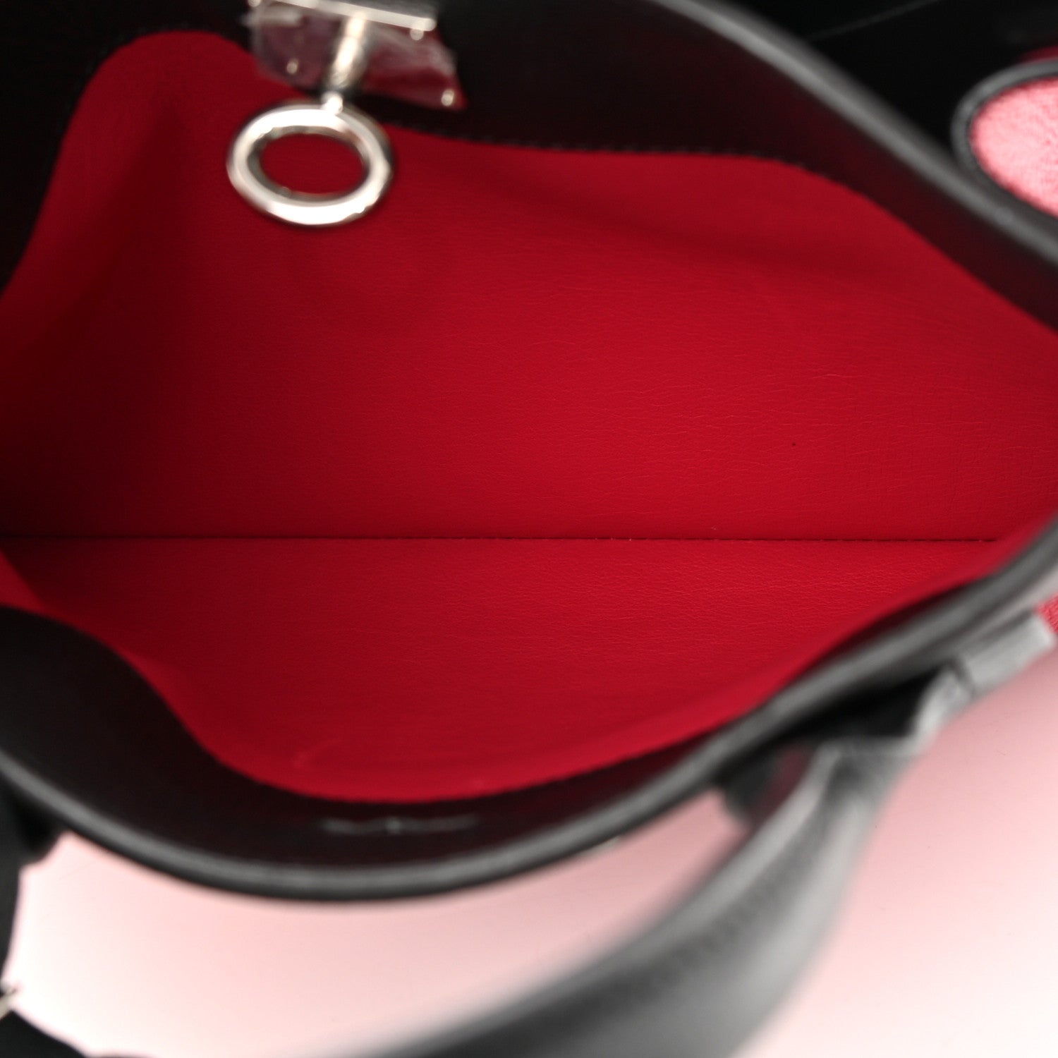 Louis Vuitton Taurillon City Steamer PM Black Fuchsia 7 of 23