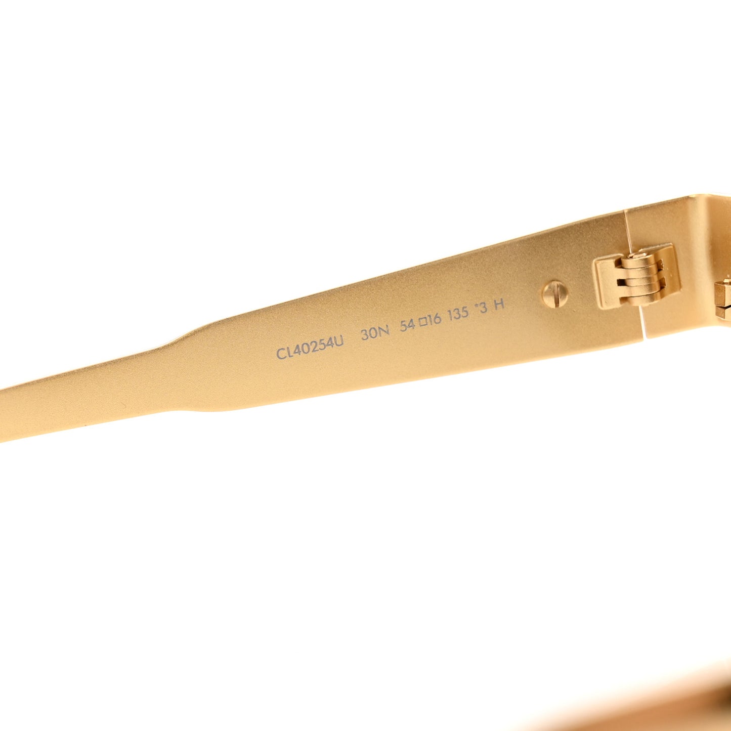 Metal Triomphe 02 Sunglasses CL40254U Gold Green