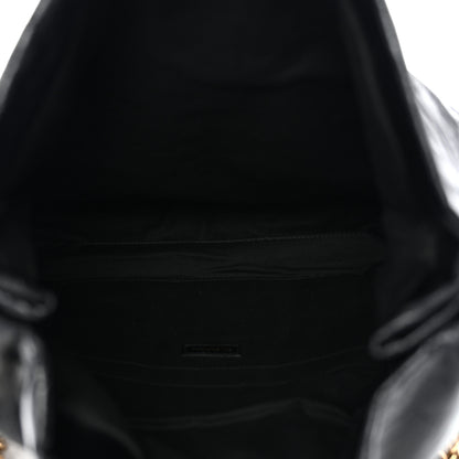 Balenciaga Arena Calfskin Medium Monaco Chain Shoulder Bag Black 4 of 9