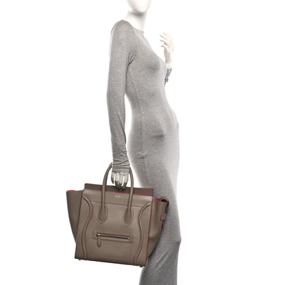 Celine Palmelato Calfskin Mini Luggage Beige 2 of 10