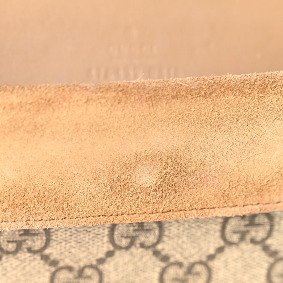 GG Supreme Monogram Super Mini Dionysus Shoulder Bag Taupe