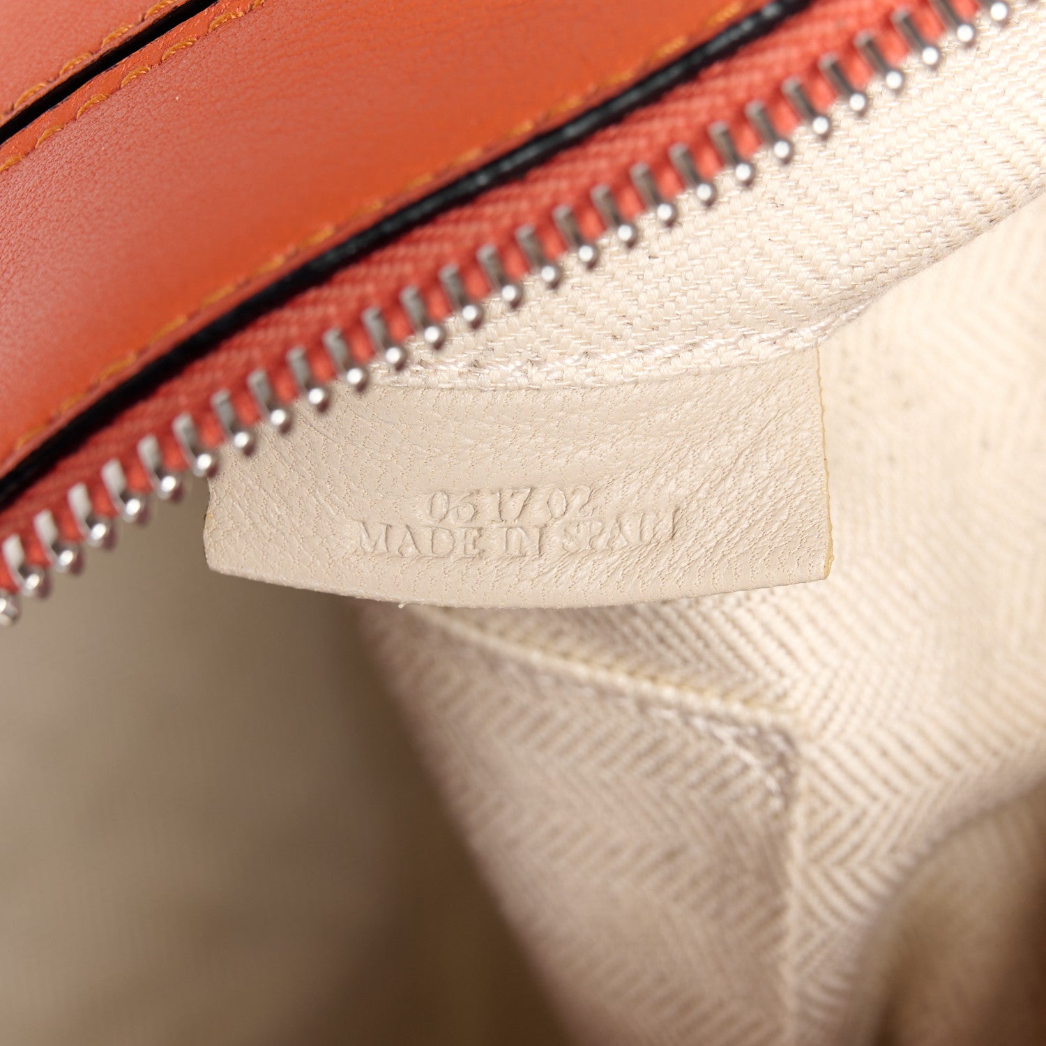 Loewe Calfskin Small Puzzle Bag Coral 7 of 11