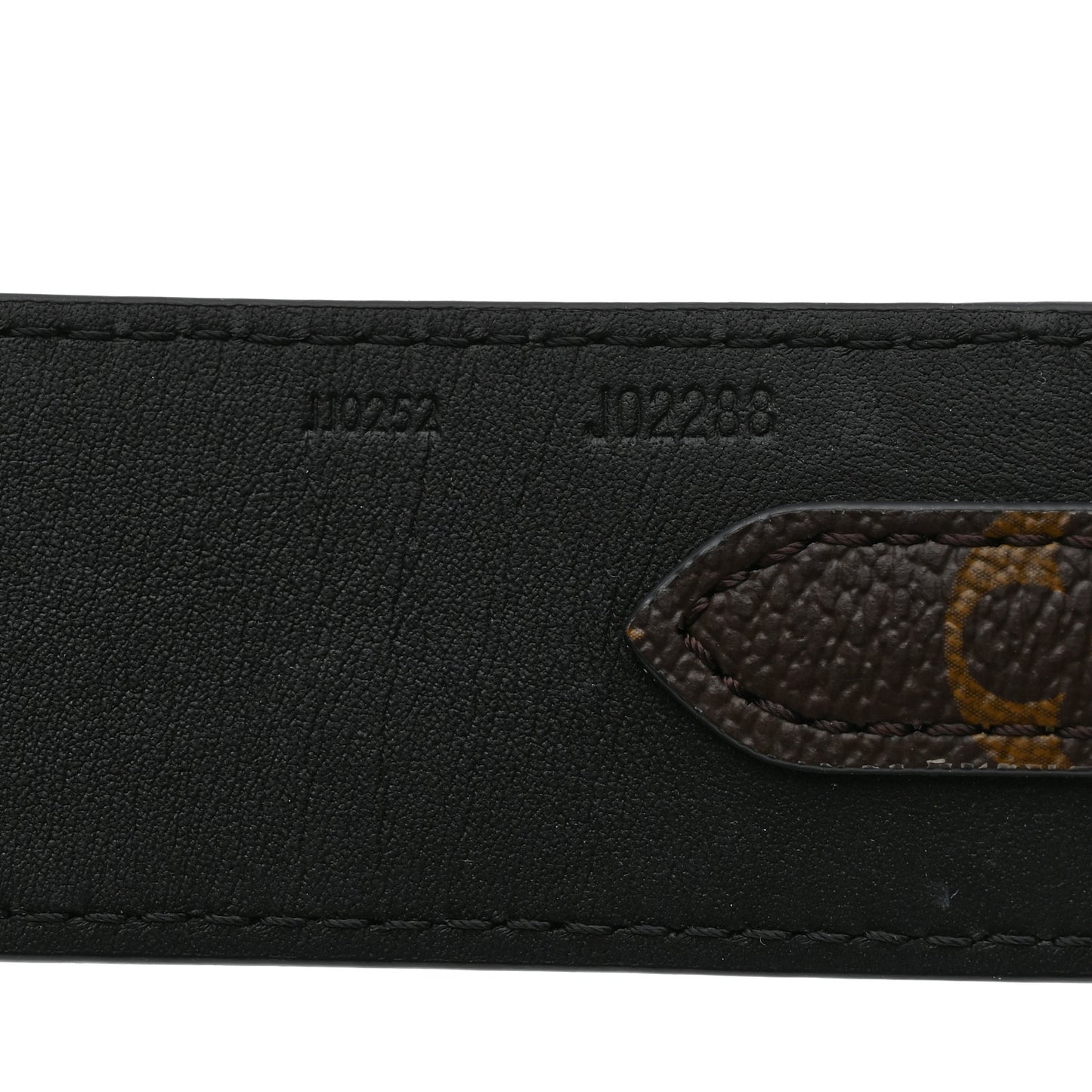 Monogram Bandouliere Shoulder Strap Black
