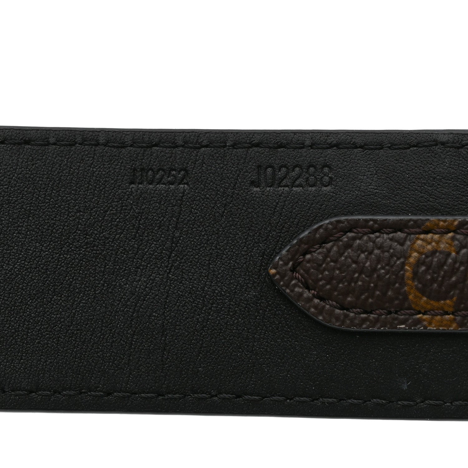 Louis Vuitton Monogram Bandouliere Shoulder Strap Black 4 of 6