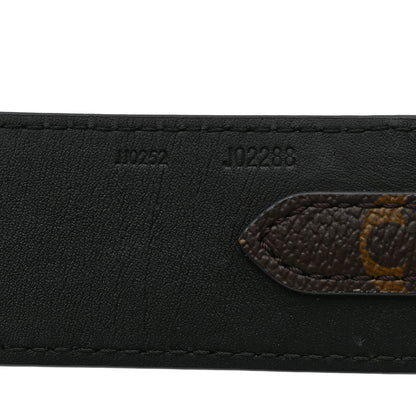 Louis Vuitton Monogram Bandouliere Shoulder Strap Black 4 of 6