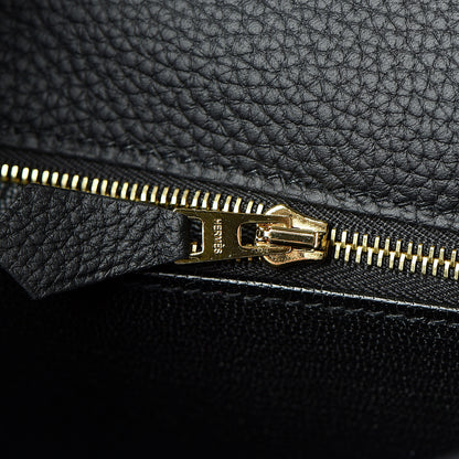 Hermes Togo Matte Alligator Kelly Retourne Touch 28 Black 26 of 39