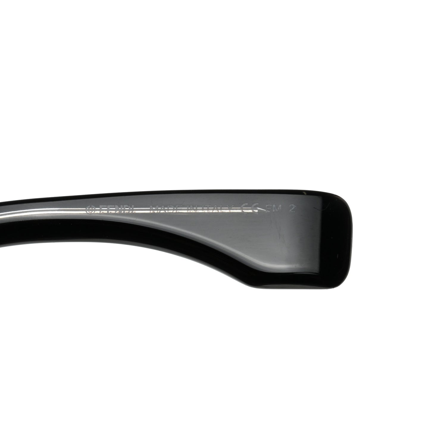 Acetate Cat Eye Sunglasses FF0452 Black