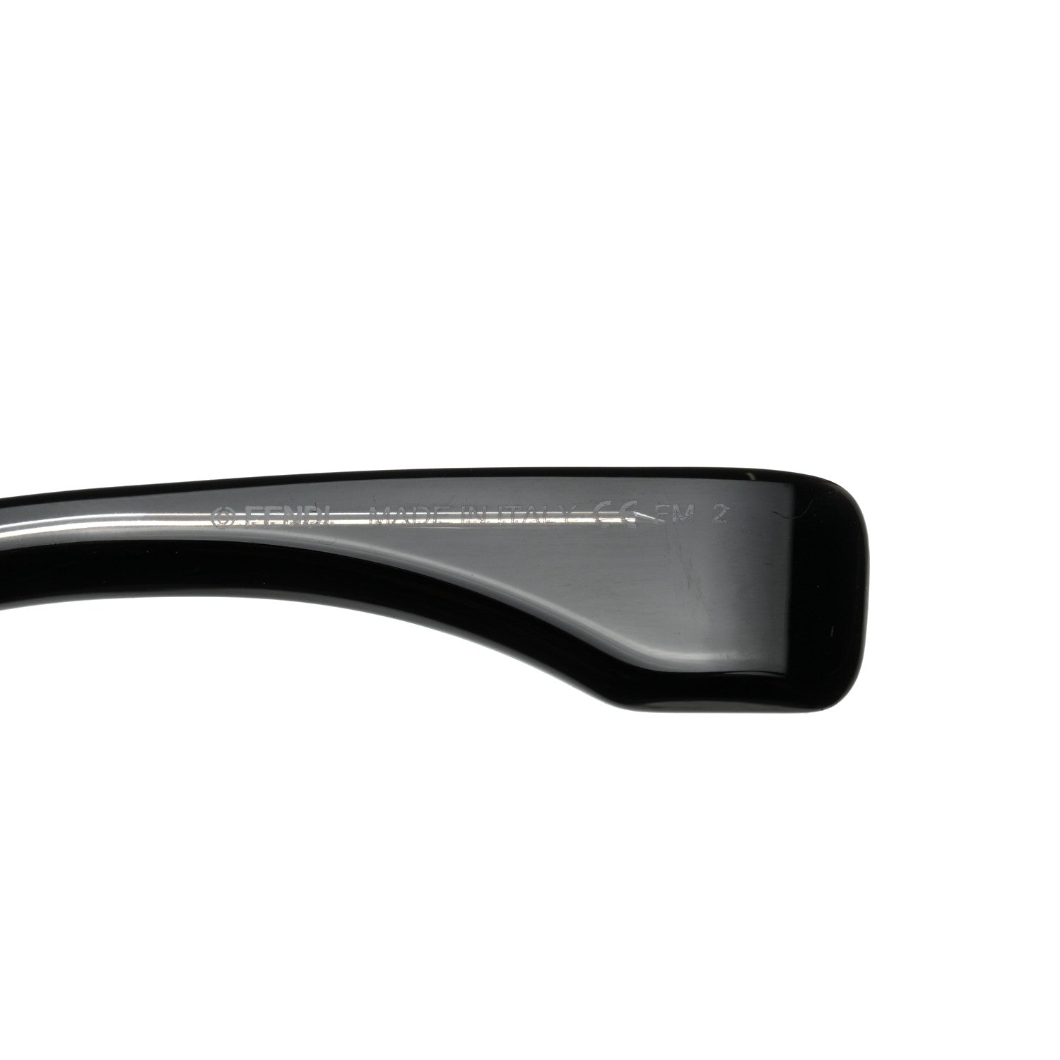 Fendi Acetate Cat Eye Sunglasses FF0452 Black 6 of 8