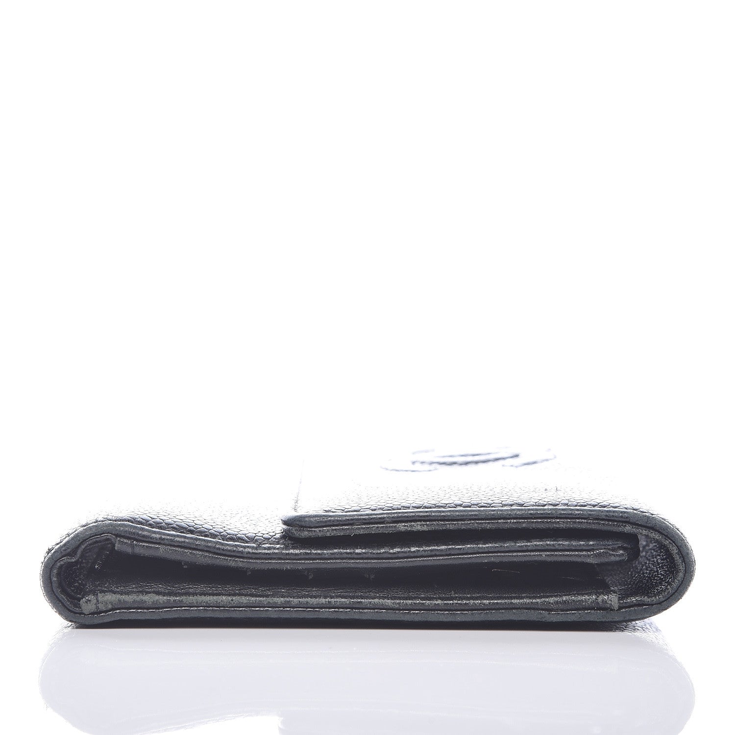 Chanel Caviar Timeless CC Large Flap Wallet Black 14 of 19