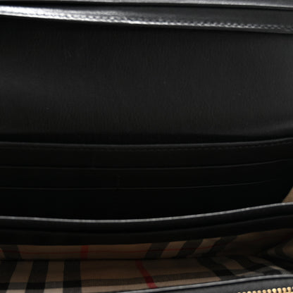 Burberry Grain Calfskin Continental Wallet Black 5 of 7