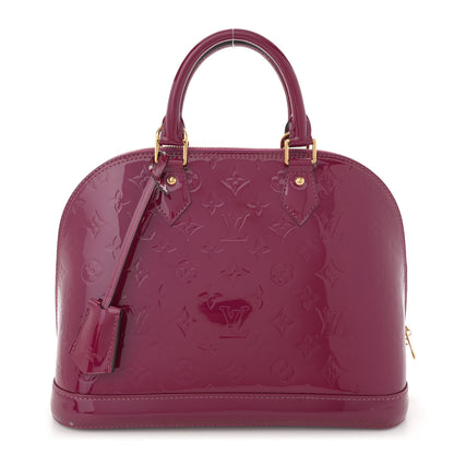 Louis Vuitton Vernis Alma PM Magenta 1 of 13