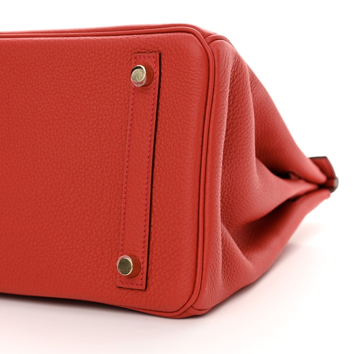 Togo Birkin 30 Rouge Casaque