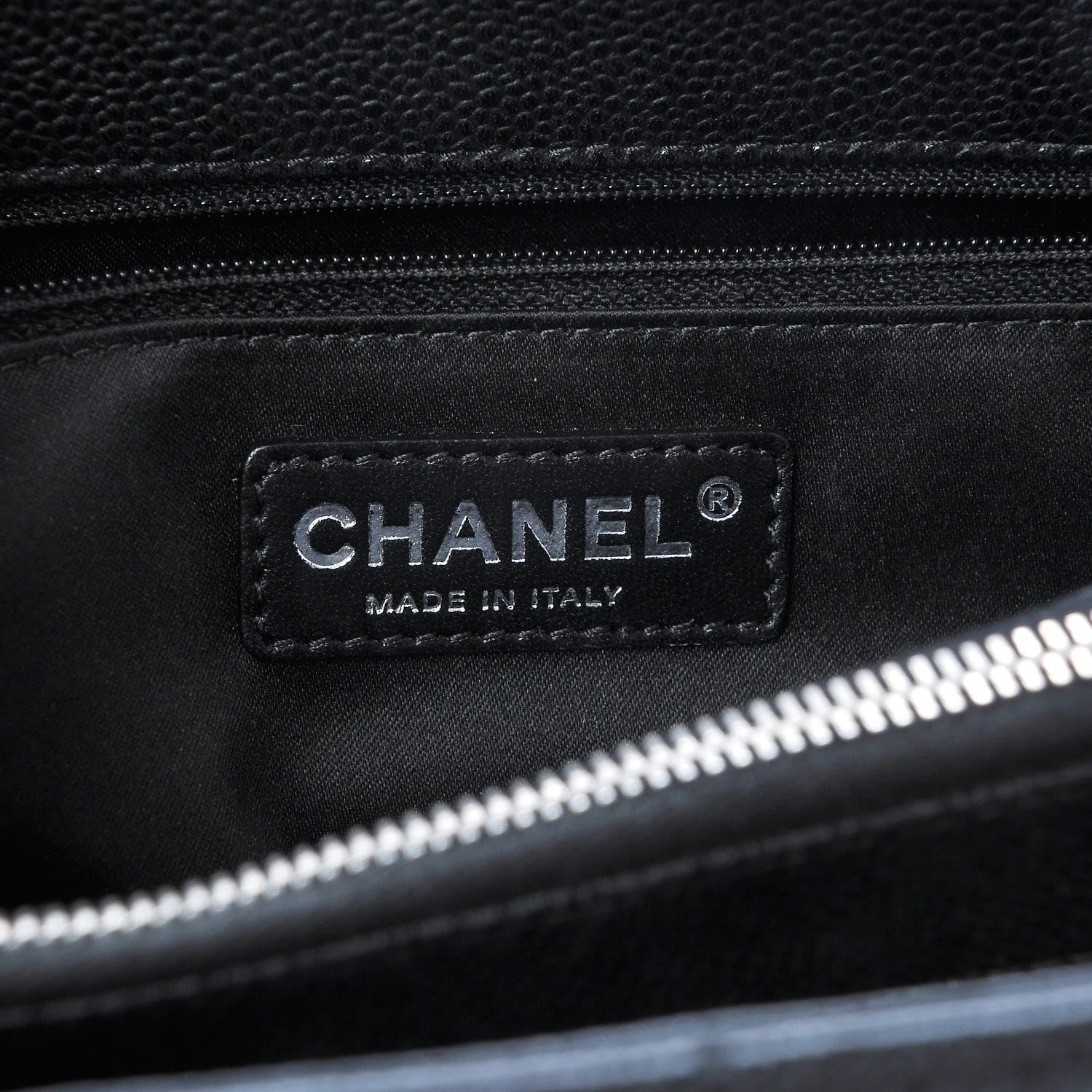 Chanel Caviar Quilted Grand Shopping Tote GST Black 6 of 8