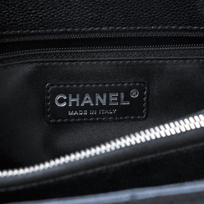 Chanel Caviar Quilted Grand Shopping Tote GST Black 6 of 8