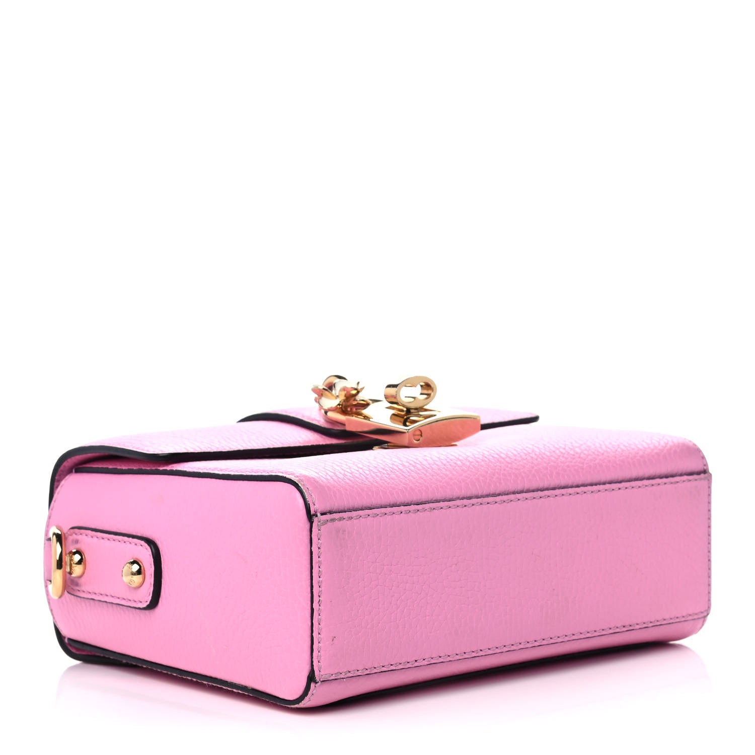 Dolce & Gabbana Calfskin Miss Bonita Top Handle Bag Rosa Chiaro 4 of 16
