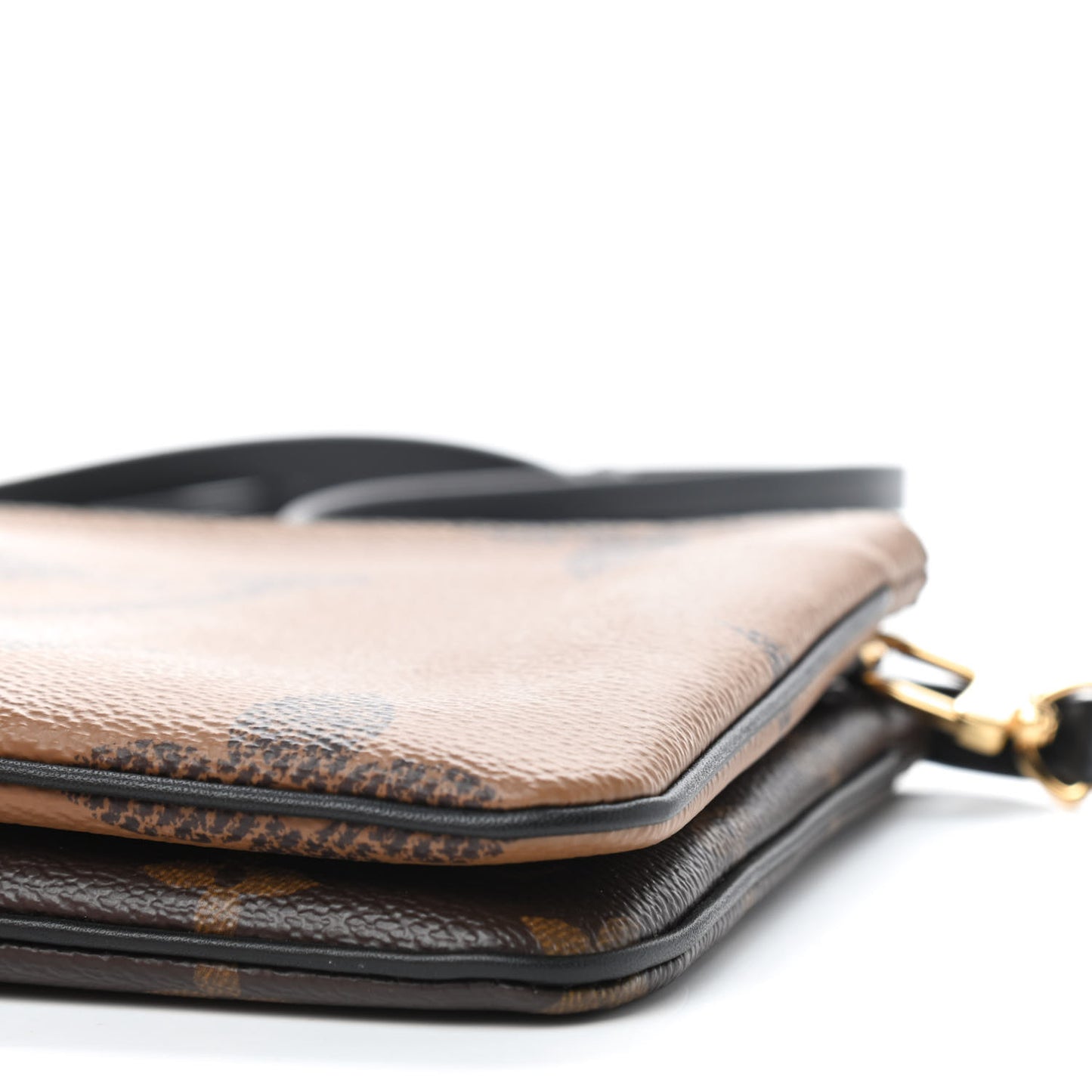 Reverse Monogram Giant Double Zip Pochette