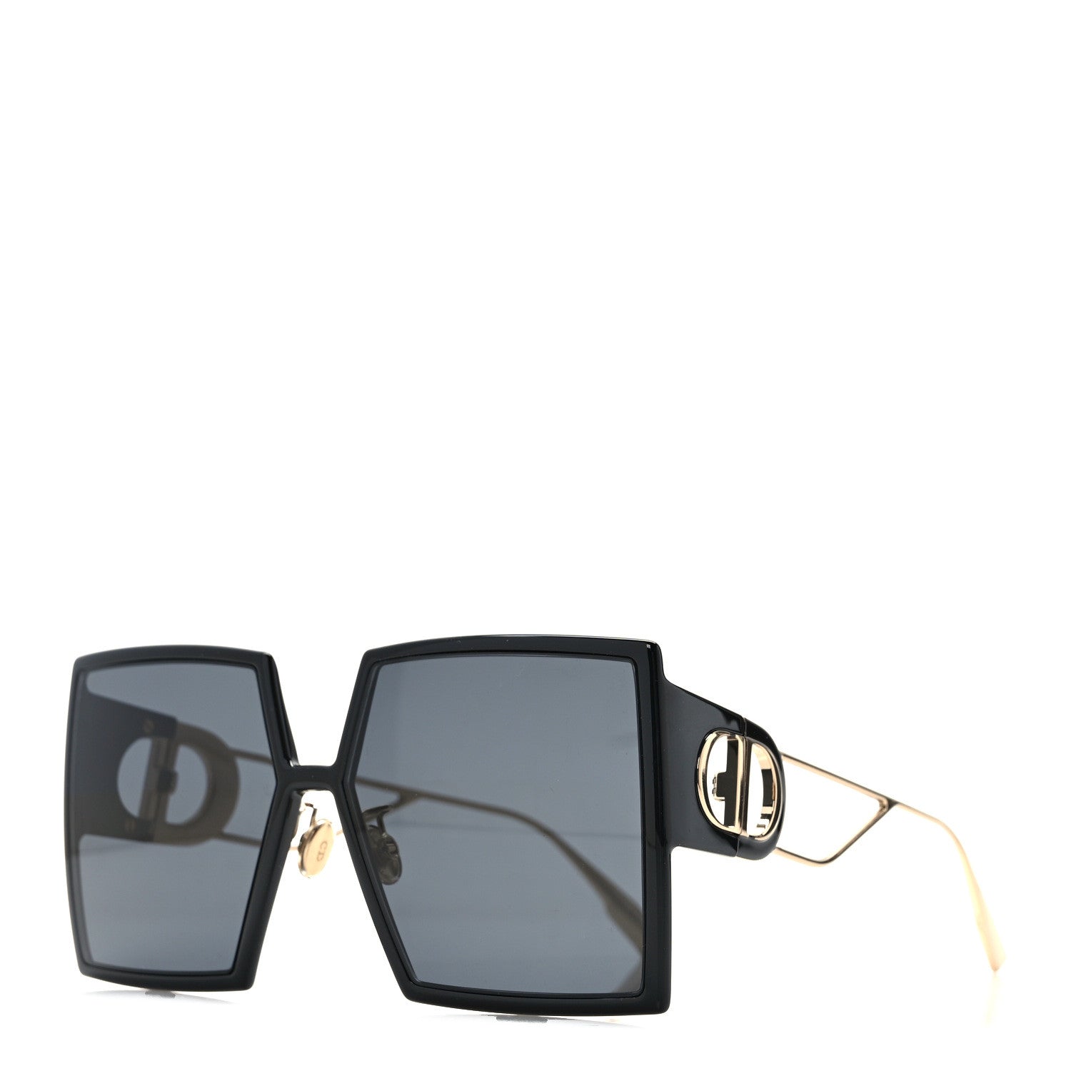 Christian Dior Square 30 Montaigne Sunglasses Black 1 of 9