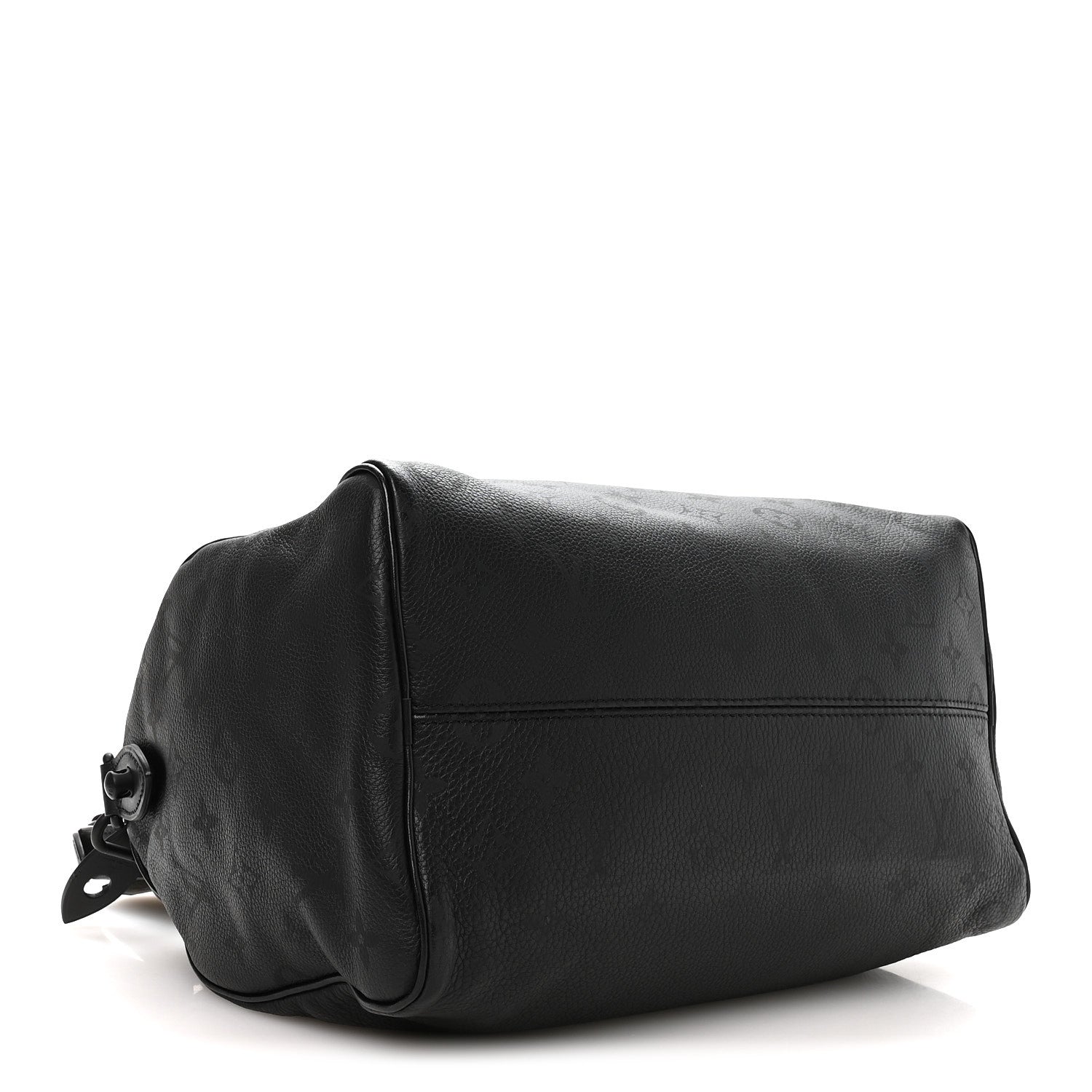 Louis Vuitton Calfskin Monogram Speedy P9 Bandouliere 30 Ultra Black 4 of 10