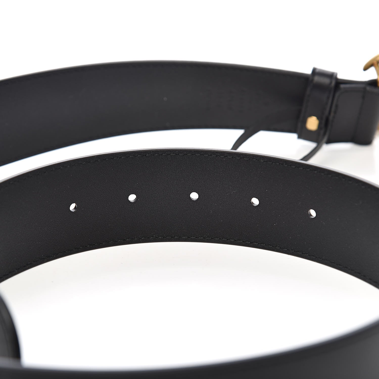 Gucci Calfskin Double G 40mm Belt 85 34 Black 6 of 7