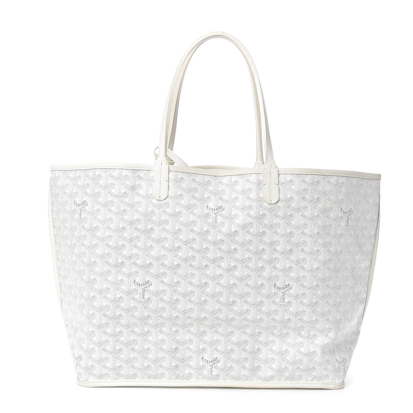 Goyardine Reversible Anjou PM White