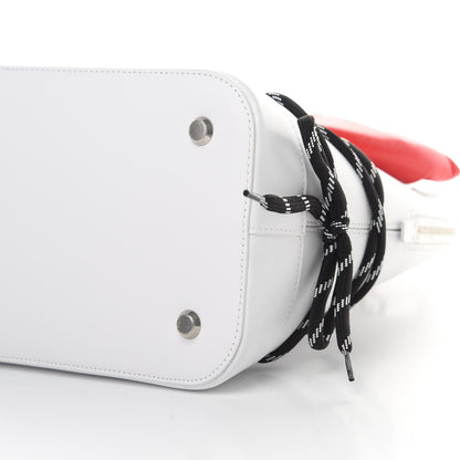 Balenciaga Calfskin Hello Kitty M Ville Top Handle Bag Optic White 11 of 13
