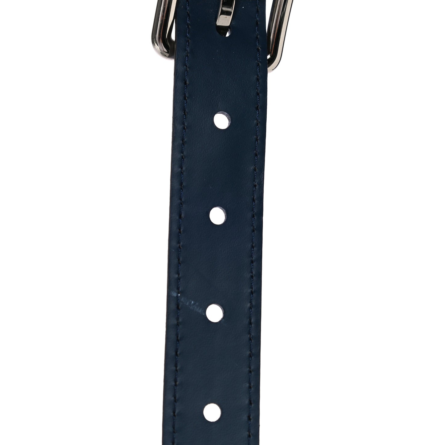 Calfskin Adjustable Shoulder Strap Navy