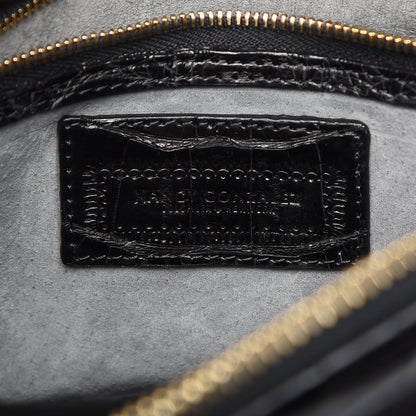 Nancy Gonzalez Crocodile Chain Flap Bag Black 6 of 7