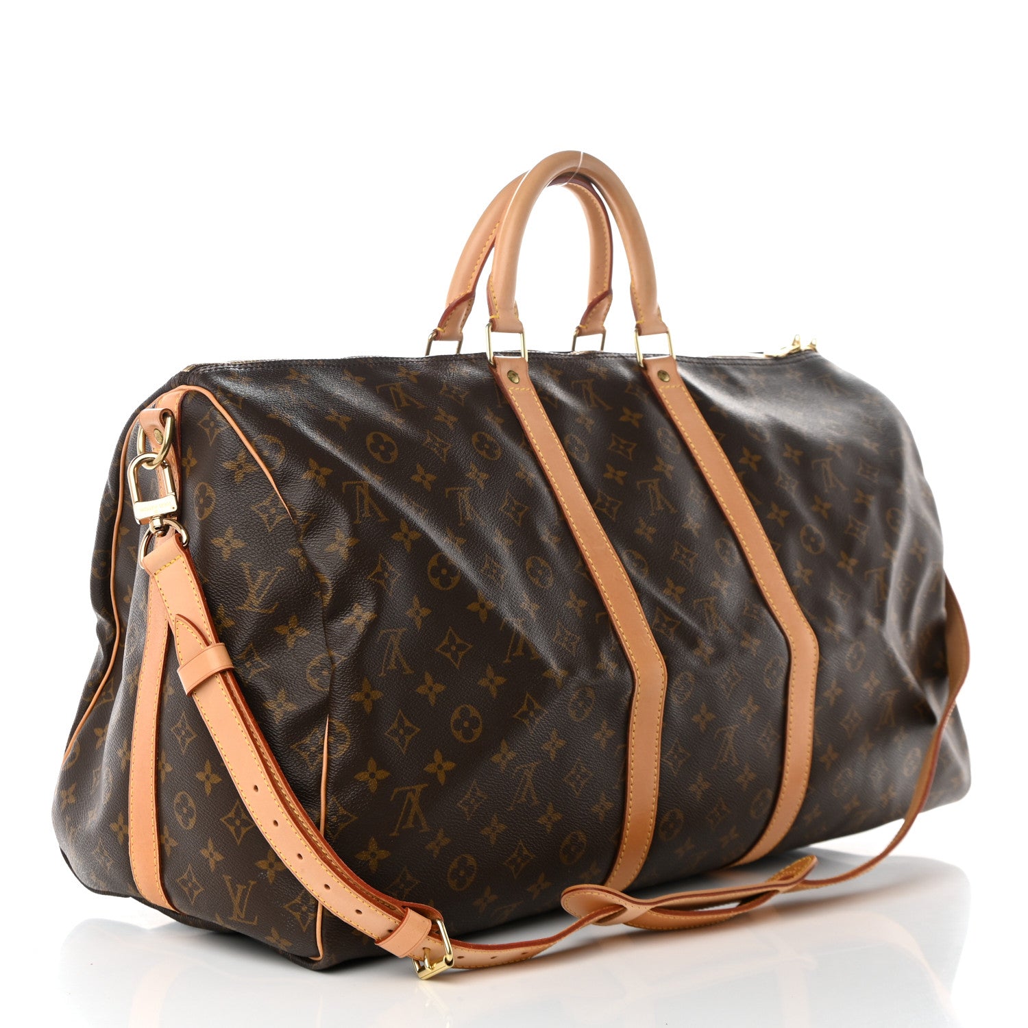 Louis Vuitton Monogram Keepall Bandouliere 55 2 of 18
