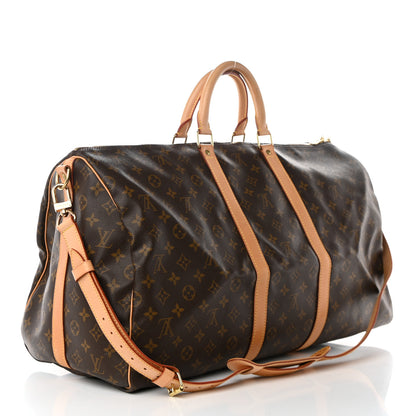 Louis Vuitton Monogram Keepall Bandouliere 55 2 of 18