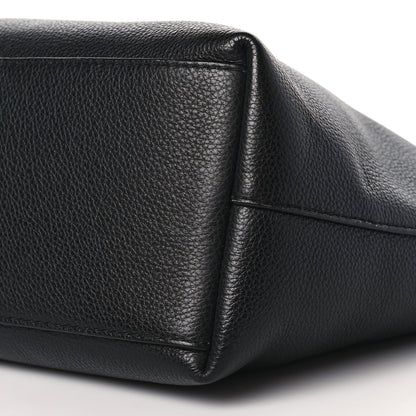 Jimmy Choo Grainy Calfskin Nine2Five East West Tote Black 8 of 8