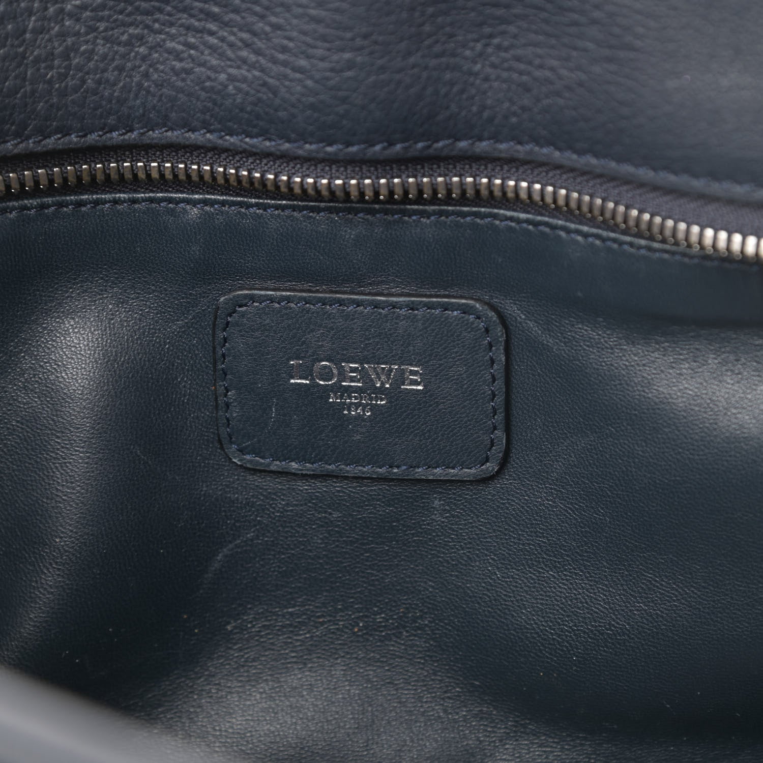 Loewe Calfskin Amazona 28 Indigo 6 of 21